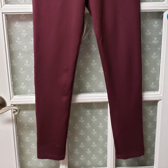 Sunday Best Maroon Leggings - Picture 2 of 7
